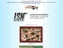 Tablet Screenshot of luftbild-service.de